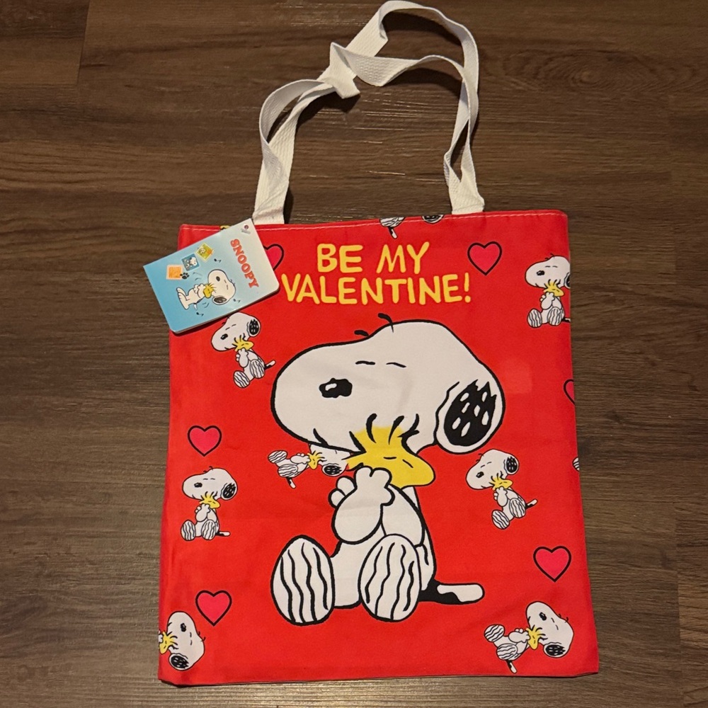 Snoopy NWT Valentine's Tote Bag